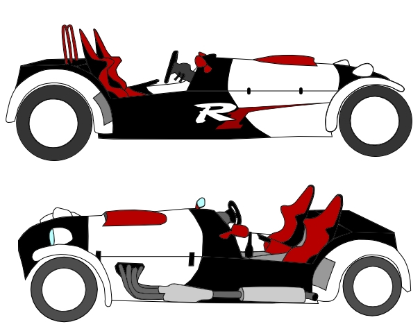I was asked by Atif to put together a design for his MK Indy as he said he